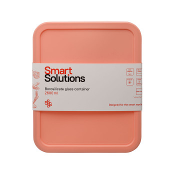 Контейнер Smart Solutions, 2,6 л, розовый