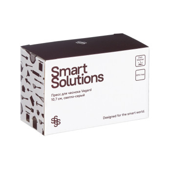 Пресс для чеснока Smart Solutions Vegard, светло-серый