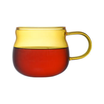 Чайник с двумя чашками Smart Solutions, 1,2 л, желтый