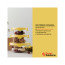 Контейнер Smart Solutions, круглый, с герметичной крышкой, 400 мл, желтый