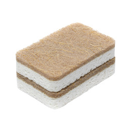 Набор губок для посуды из целлюлозы и кокосового волокна Smart Solutions Eco Sponge, 6 шт.
