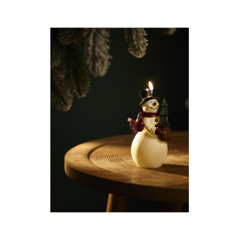 Свеча декоративная Tkano New Year Essential Festive Snowman, 15 см