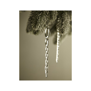 Набор ёлочных украшений Tkano New Year Essential Fancy Icicles и Melting Icicles, 12 шт.